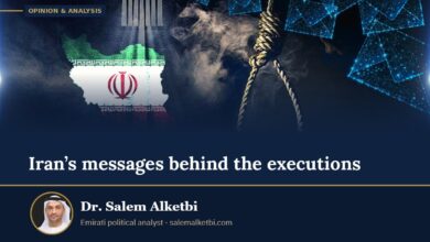 Iran’s messages behind the executions – Dr. Salem Alketbi