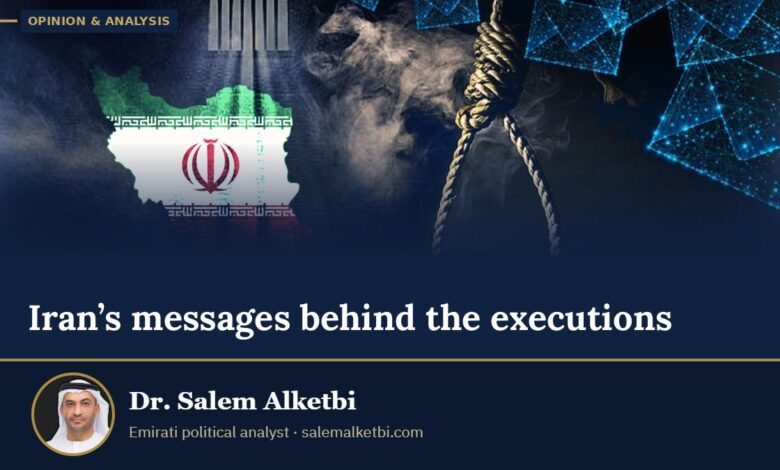 Iran’s messages behind the executions – Dr. Salem Alketbi