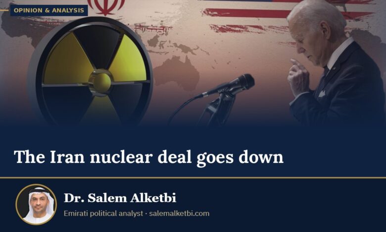 The Iran nuclear deal goes down – Dr. Salem Alketbi