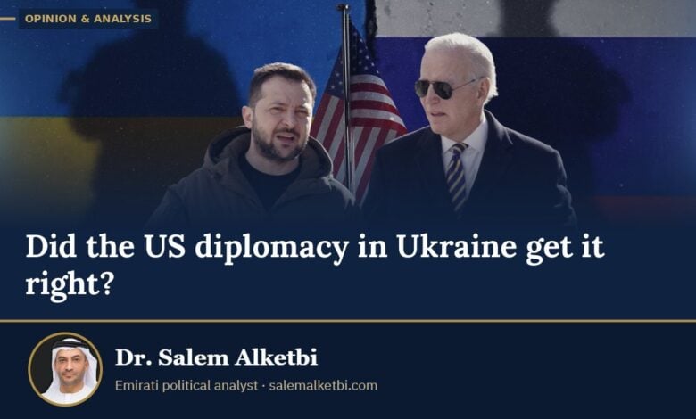 Did the US diplomacy in Ukraine get it right? – Dr. Salem Alketbi