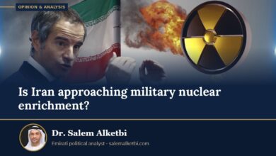 Is Iran approaching military nuclear enrichment? – Dr. Salem Alketbi