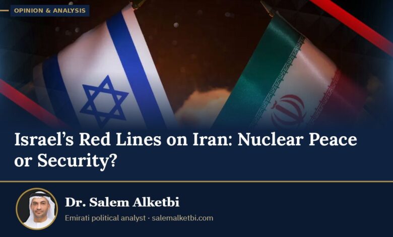 Israel’s Red Lines on Iran: Nuclear Peace or Security? – Dr. Salem Alketbi