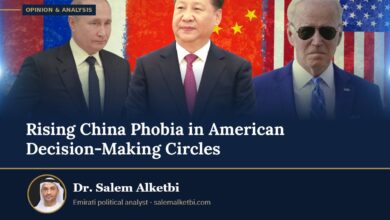 Rising China Phobia in American Decision-Making Circles – Dr. Salem Alketbi