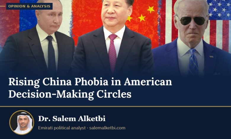 Rising China Phobia in American Decision-Making Circles – Dr. Salem Alketbi