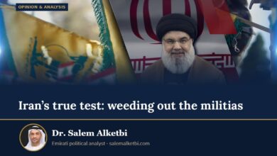 Iran’s true test: weeding out the militias – Dr. Salem Alketbi