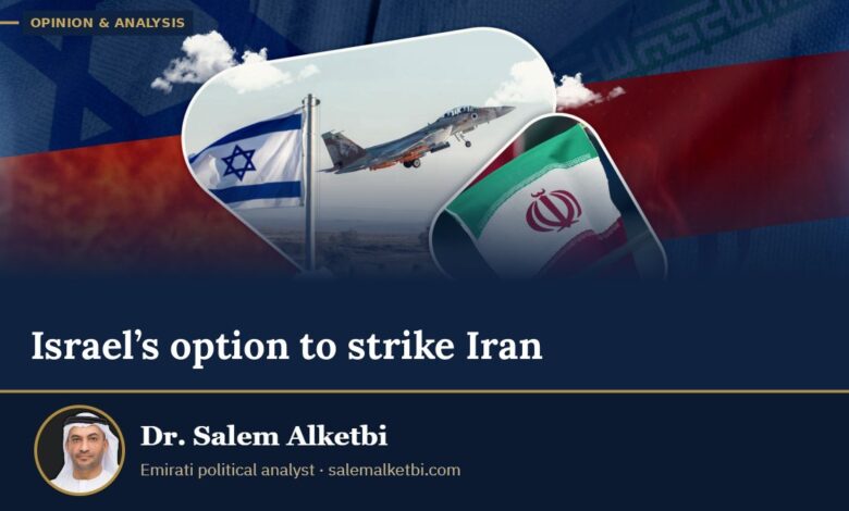 Israel’s option to strike Iran – Dr. Salem Alketbi