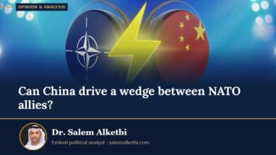 Can China drive a wedge between NATO allies? – Dr. Salem Alketbi