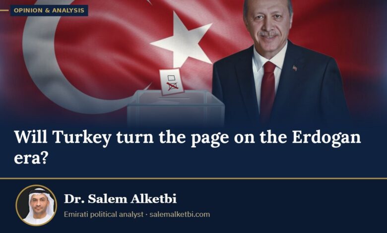 Will Turkey turn the page on the Erdogan era? – Dr. Salem Alketbi