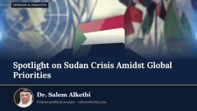 Spotlight on Sudan Crisis Amidst Global Priorities – Dr. Salem Alketbi