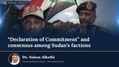 “Declaration of Commitment” and consensus among Sudan’s factions – Dr. Salem Alketbi