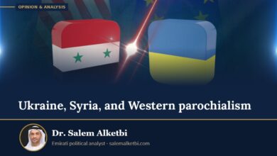 Ukraine, Syria, and Western parochialism – Dr. Salem Alketbi