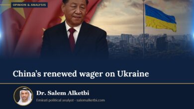 China’s renewed wager on Ukraine – Dr. Salem Alketbi