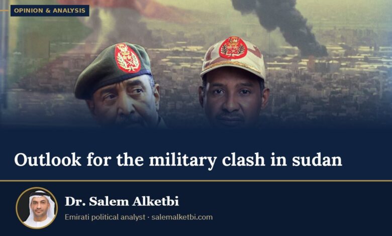 Outlook for the military clash in sudan – Dr. Salem Alketbi