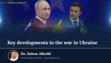 Key developments in the war in Ukraine – Dr. Salem Alketbi
