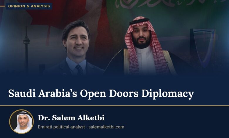 Saudi Arabia’s Open Doors Diplomacy – Dr. Salem Alketbi