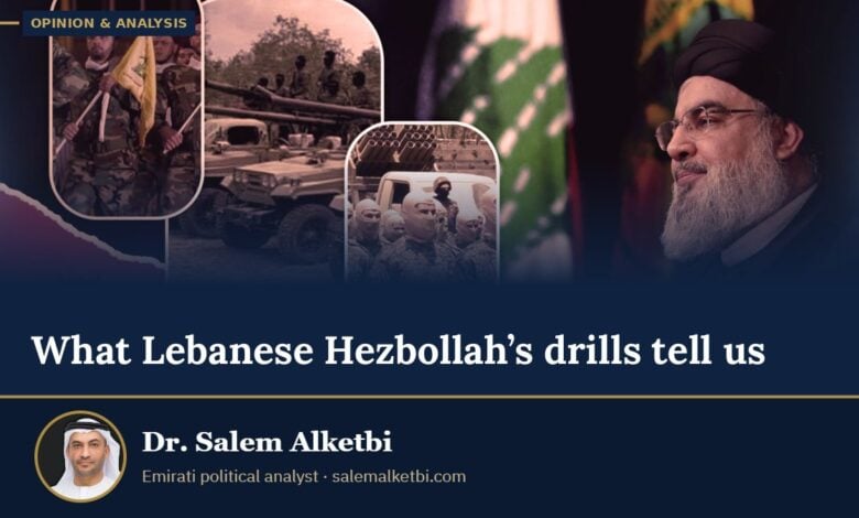 What Lebanese Hezbollah’s drills tell us – Dr. Salem Alketbi
