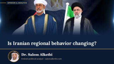Is Iranian regional behavior changing? – Dr. Salem Alketbi