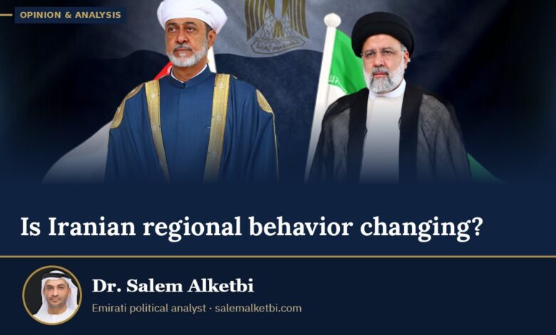 Is Iranian regional behavior changing? – Dr. Salem Alketbi