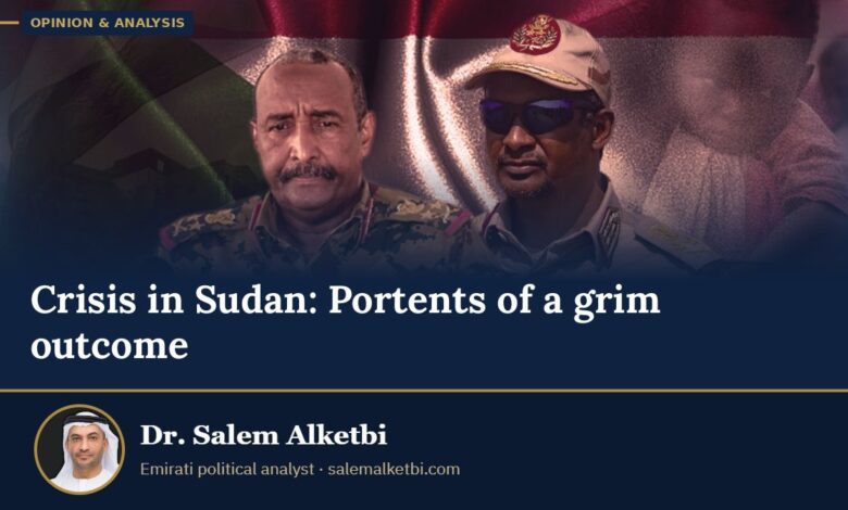 Crisis in Sudan: Portents of a grim outcome – Dr. Salem Alketbi