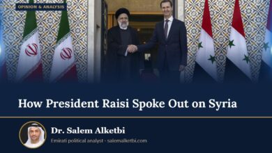 How President Raisi Spoke Out on Syria – Dr. Salem Alketbi