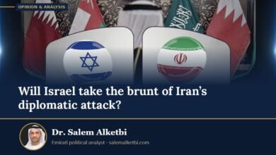 Will Israel take the brunt of Iran’s diplomatic attack? – Dr. Salem Alketbi