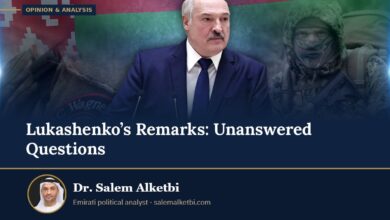 Lukashenko’s Remarks: Unanswered Questions – Dr. Salem Alketbi