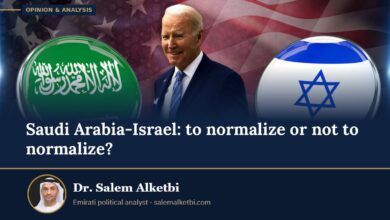 Saudi Arabia-Israel: to normalize or not to normalize? – Dr. Salem Alketbi