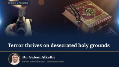 Terror thrives on desecrated holy grounds – Dr. Salem Alketbi