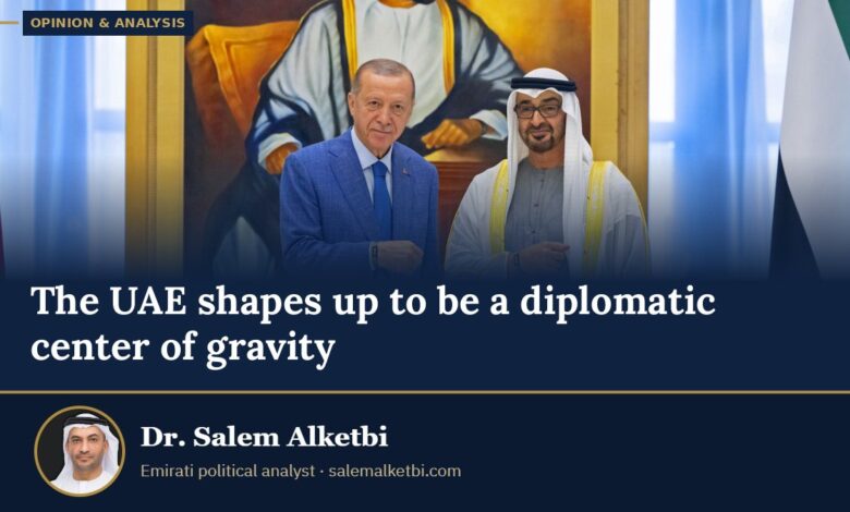 The UAE shapes up to be a diplomatic center of gravity – Dr. Salem Alketbi