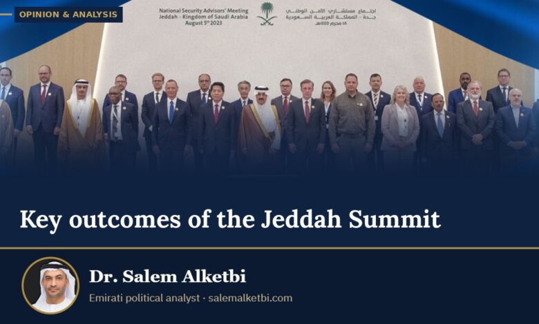 Key outcomes of the Jeddah Summit – Dr. Salem Alketbi