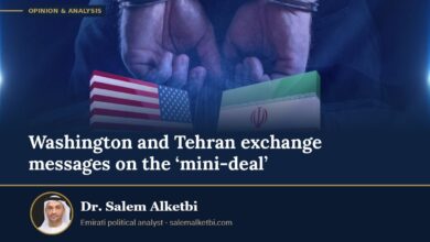 Washington and Tehran exchange messages on the ‘mini-deal’ – Dr. Salem Alketbi