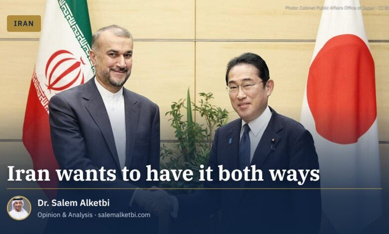 Iran wants to have it both ways