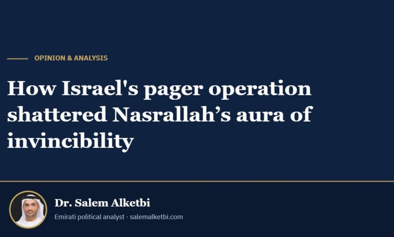 How Israel's pager operation shattered Nasrallah’s aura of invincibility