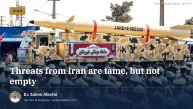 Threats from Iran are tame, but not empty