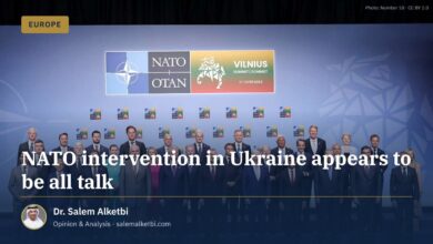 NATO intervention in Ukraine appears to be all talk