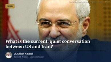 What is the current, quiet conversation between US and Iran?