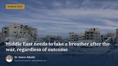 Middle East needs to take a breather after the war, regardless of outcome