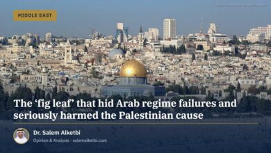 The 'fig leaf' that hid Arab regime failures and seriously harmed the Palestinian cause