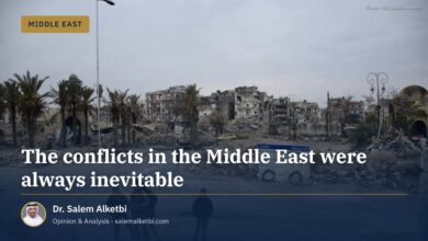 The conflicts in the Middle East were always inevitable