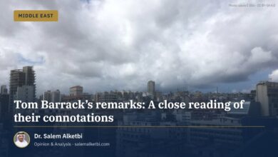 Tom Barrack’s remarks: A close reading of their connotations