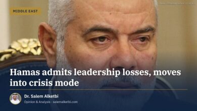 Hamas admits leadership losses, moves into crisis mode
