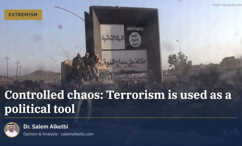 Controlled chaos: Terrorism is used as a political tool
