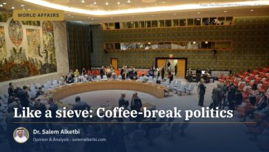 Like a sieve: Coffee-break politics