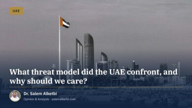 What threat model did the UAE confront, and why should we care?