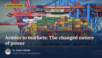 Armies to markets: The changed nature of power