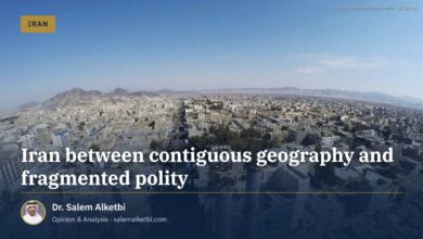 Iran between contiguous geography and fragmented polity