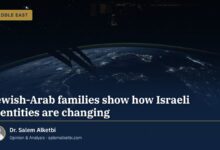 Jewish-Arab families show how Israeli identities are changing – Dr. Salem Alketbi