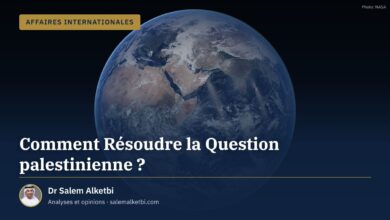 Comment Résoudre la Question palestinienne ? – Dr Salem Alketbi