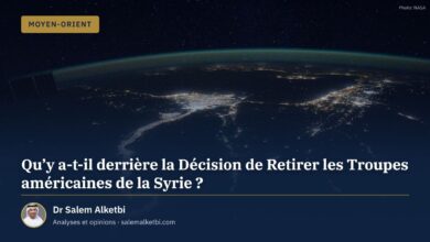 Qu'y a-t-il derrière la Décision de Retirer les Troupes américaines de la Syrie ? – Dr Salem Alketbi