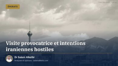 Visite provocatrice et intentions iraniennes hostiles